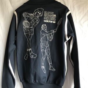 Rare Adidas Track Jacket Stan Smith vs Ilie Natase